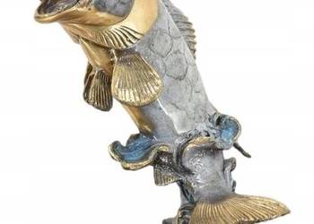 Okoń z Brązu - Ryba Wędkarstwo - Figura Rzeźba z Brązu - Prezent Puchar