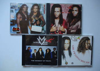 MILLI VANILLI -płyty CD