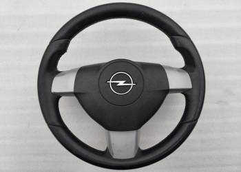 Skórzana Kierownica Multifunkcyjna Opel Astra H Zafira B