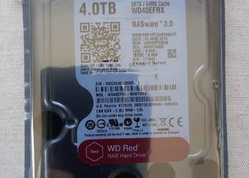 WD Red NAS 4TB SATA 3,5" WD40EFRX 5400RPM