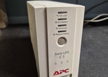 Ups apc back-ups cs 650va brak akumulatora