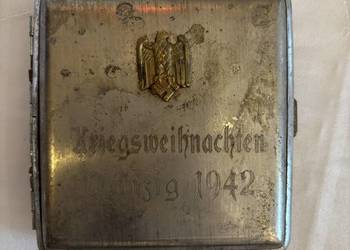 Papierośnica Niemcy II wojna, Gdańsk 1942