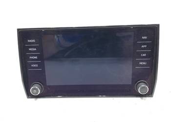 RADIO SKODA KAROQ 565919605B ODTWARZACZ MULTIMEDIA, STEREO