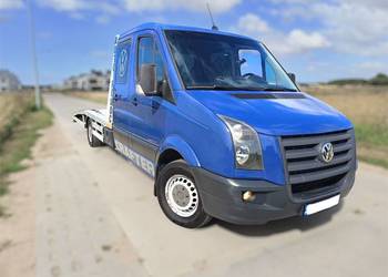 Autolaweta Volkswagen Crafter - 6 osób, Manual, Alu Najazd, Wyciągarka