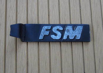 FSO ZNACZEK , EMBLEMAT, LOGO, NAPIS