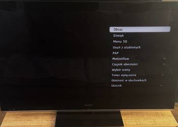 TV SONY Telewizor marki SONY Model KDL-52LX900 + OKULARY 3D