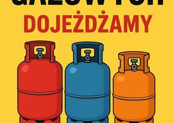 SKUP: BUTLI GAZOWYCH 11KG DO KUCHENEK BUTLE GAZY TECHNICZNE TURYSTYCZNE