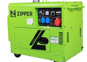 GENERATOR AGREGAT PRĄDU BUDOWLANY AVR DIESEL ZIPPER ZI-STE7500DSH 6,25 KVA