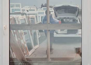 OKNA KacprzaK 120X203 OKNO Używane Plastikowe PCV