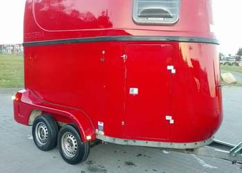 Do sprzedania przyczepa do przewozu dwóch koni DMC 1300 kg