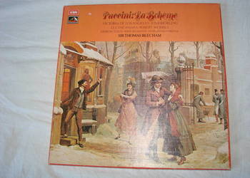 Giacomo Puccini La Boheme- 2 płyty winylowe EMI