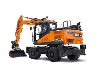Usługi Koparką Develon DX160W