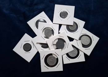 10 x monety III Rzesza (1,5,10,50 Reichspfennig) róźne roczniki, różne menn