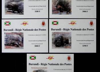 Burundi Mi2823-2827 B