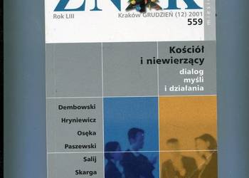 Znak Miesięcznik Rok 2001 nr 559