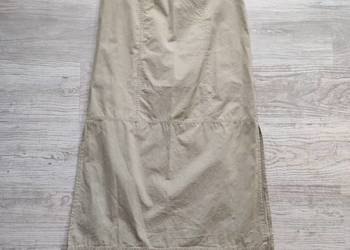 Spódnica maxi beżowa, rozmiar 42, cbr