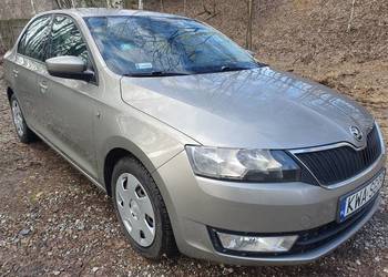 SKODĘ RAPID 1.2 TSI, 2015, 147 tys. Krajowy, Oryginał, Stan Bardzo Dobry