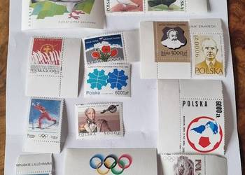 Znaczki pocztowe 1994,1995 czyste