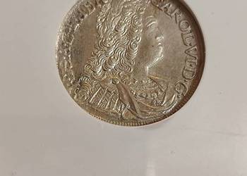 6 krajcarów 1724 Carol VI, HALL MS 63  możliwość wysyłki