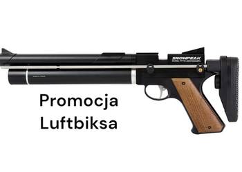Pistolet Wiatrówka PCP Snowpeak PP 750 kaliber  4.5 5.5 Promocja Przeglad