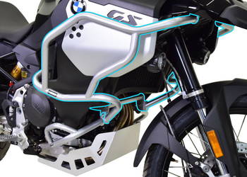 Gmole do BMW F 900 GS Adventure (2024 - ) - górne srebrne