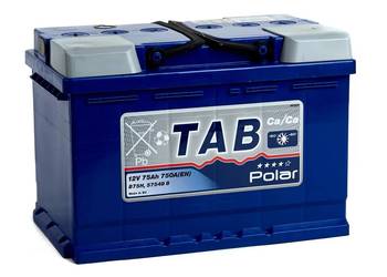 Akumulator TAB POLAR BLUE 75Ah 750A wysoki