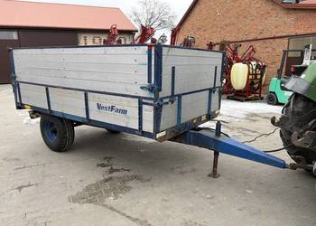 Przyczepa wywrotka Vestas jednoosiowa