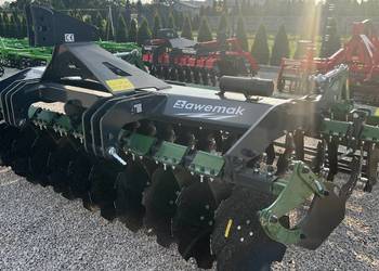 Brona Talerzowa Kompaktowa 3.0m wał rurowy 560mm talerz rozstaw 100cm