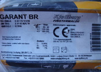 Elektrody zasadowe w otulinie rutylowej 3,25