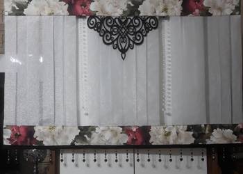 Panel plisowany z ażurem