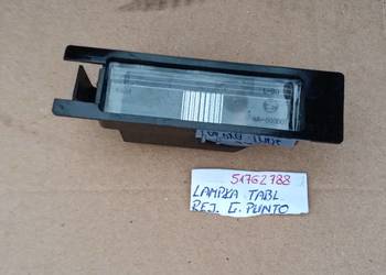 Lampka oświetlenia tablicy rejestracyjnej Grande Punto 51762788 Evo lampa