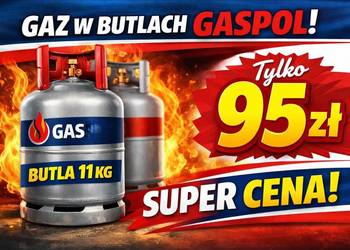 Butle z gazem 11 kg Gaspol