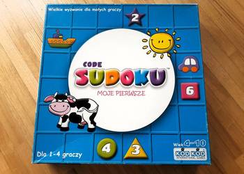 Gra Code SUDOKU dla dzieci edukacyjna logiczna planszowa