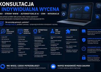 Strony internetowe projektowanie i tworzenie stron WWW Automatyzacja SEO