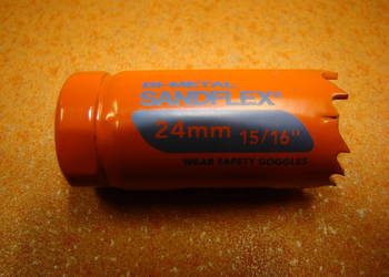 Piła otworowa fi 24 mm, SANDFLEX BAHCO  Ref. 383024VIP