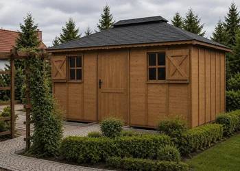 Domek drewniany letniskowy Zbyś 3x4,5 sosnowy Producent