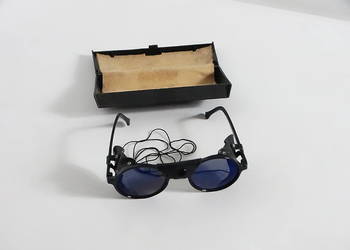 Kultowe Okulary Lodowcowe CEBE – Vintage Alpinizm / Steampunk – France