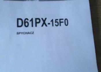 dtr instrukcja obsługi spychacz komatsu d61px-15F0 i inne