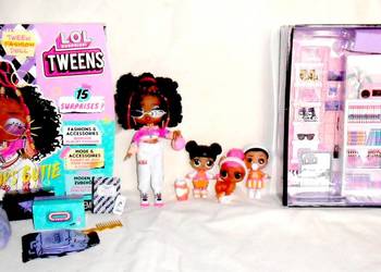 L.O.L. Surprise O.M.G. Tweens Hoops Cutie Lalka z rodziną