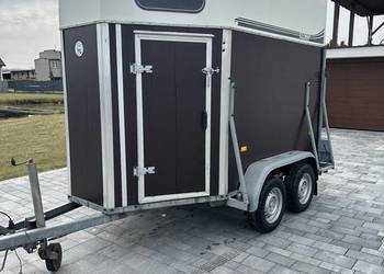 Przyczepa do przewozu 2 koni dmc 1300 kg kat b