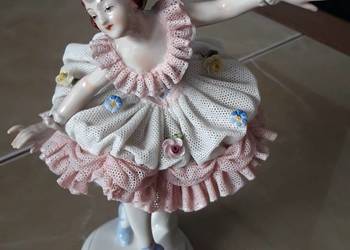 VOLKSTEDT BALETNICA FIGURA KORONKI ANTYK 1915-1934
