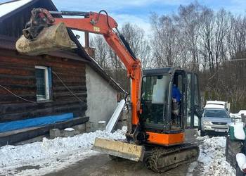 Minikoparka Gąsienicowa HITACHI ZX33 ZX33U-3 CLR Waga 3.3 Tony