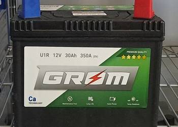 Akumulator 12V 30Ah 350A P+ Grom U1R