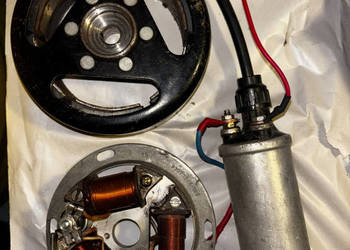 Simson części różne - zapłon platynki12 V komplet magneto cewka