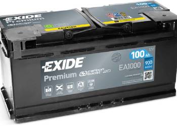 Akumulator 100Ah 900A PRAWY PLUS Exide Premium  EA1000