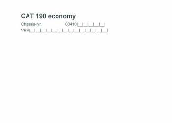 CAT 190 economy Pottinger katalog