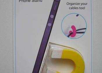 Stojak, przyssawka smartfon, tablet, organizer kabli TV itd.