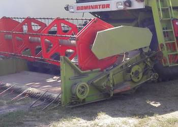 Heder Claas C 390 z stołem do rzepaku