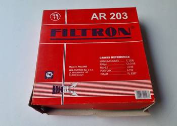 FILTR POWIETRZA Opel Kadett A 1.0 i Seat Ibiza I 1.5 8V _ AR203