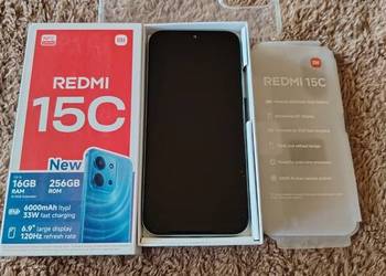Redmi 15C 256GB / 16GB RAM • Stan Idealny Jak Nowy • Orange (Sierpień) + Et